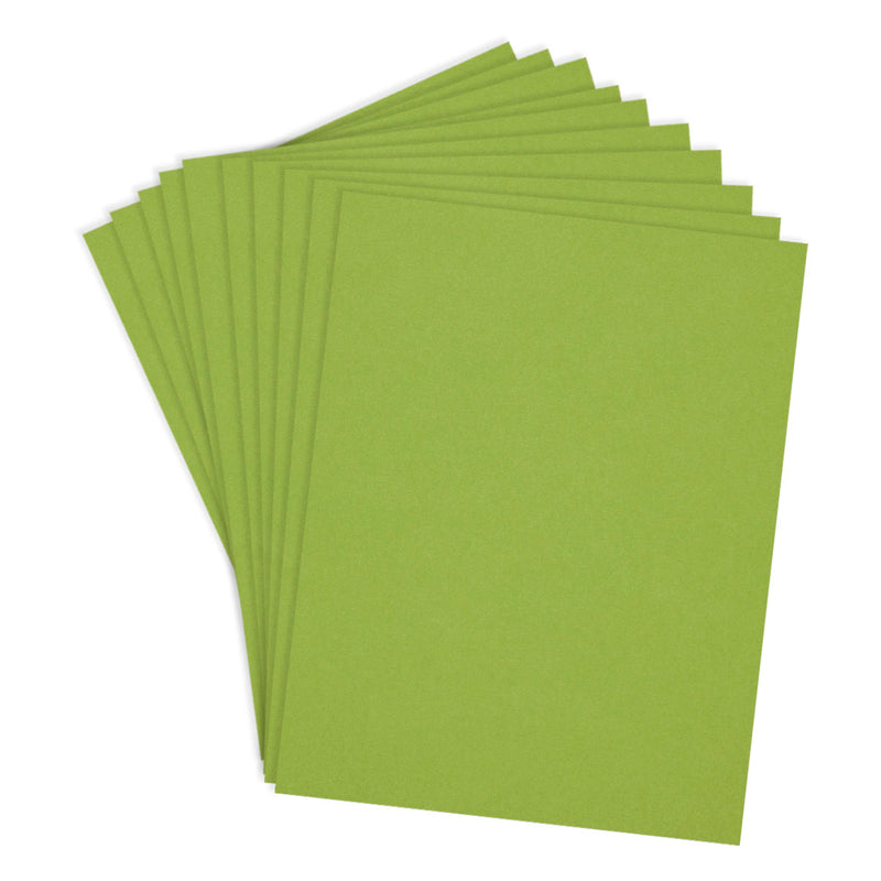 Spellbinders ColorWheel Cardstock 8.5x11 - Rainforest 10 Sheets, CS-8-119