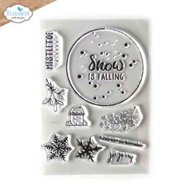 Elizabeth Craft Designs Clear Stamp Set - Journal Your December, CS257