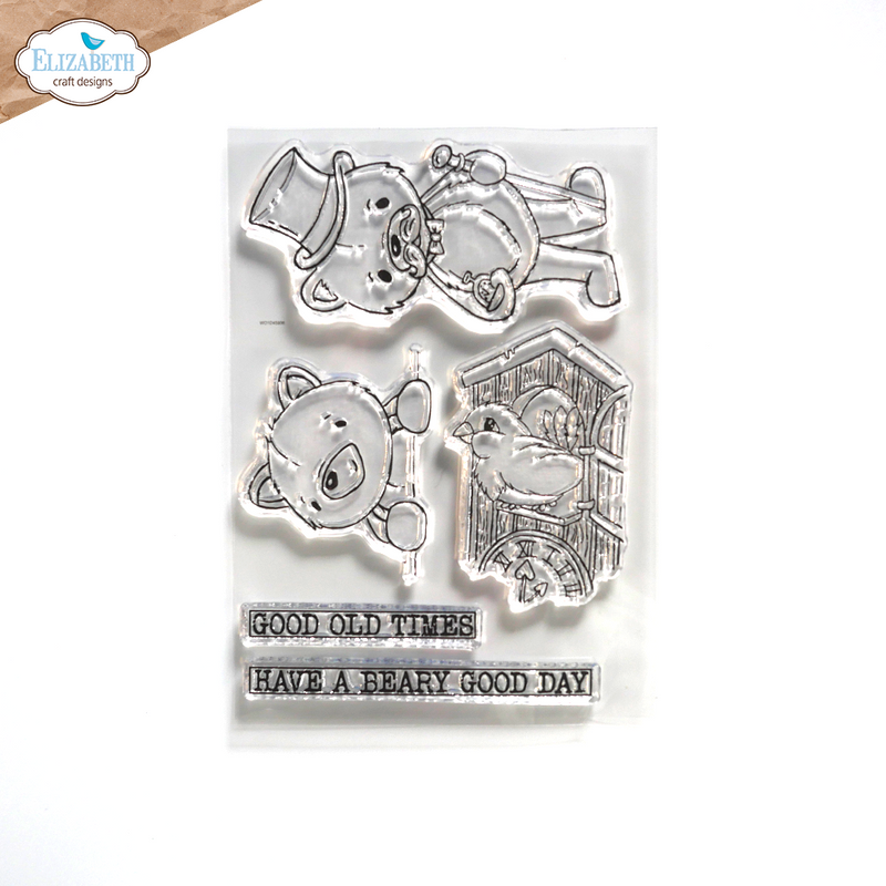 Elizabeth Craft Designs Stamp Set - Good Old Times, CS306