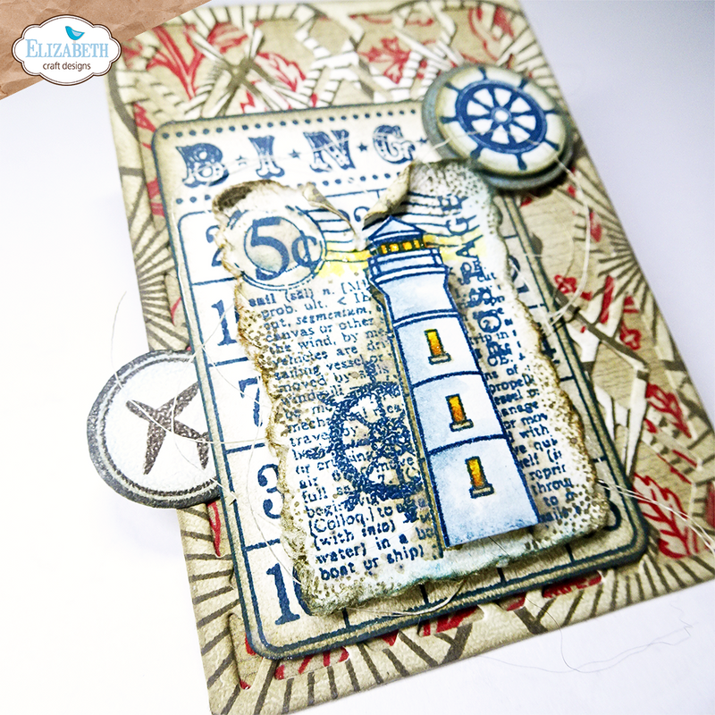 Elizabeth Craft Designs Clear Stamp Set - Travel & Poatage, CS352