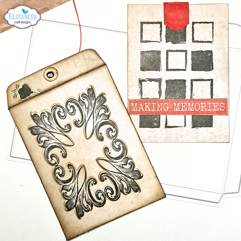 Elizabeth Craft Designs Clear Stamp Set - Textures, CS364