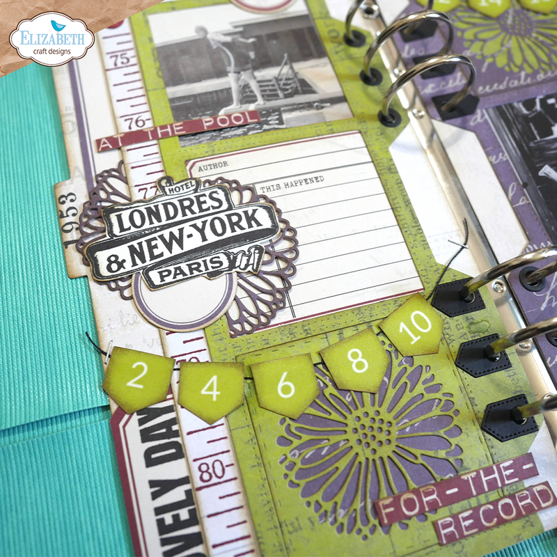 Elizabeth Craft Designs Clear Stamp Set - Travels 2, CS373