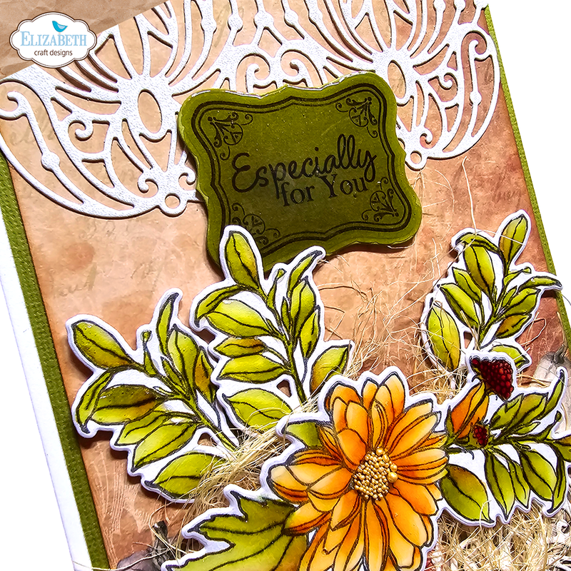 Elizabeth Craft Designs Clear Stamp Set - Autumn Greetings, CS379 by: Angelica Turner