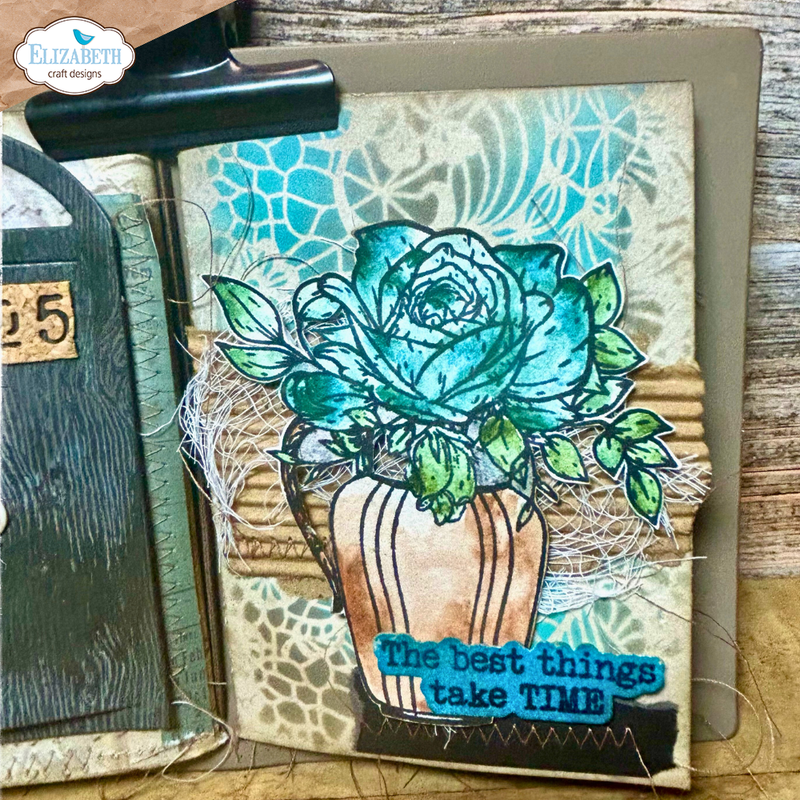 Elizabeth Craft Designs Clear Stamp Set - In Full Bloom, CS391