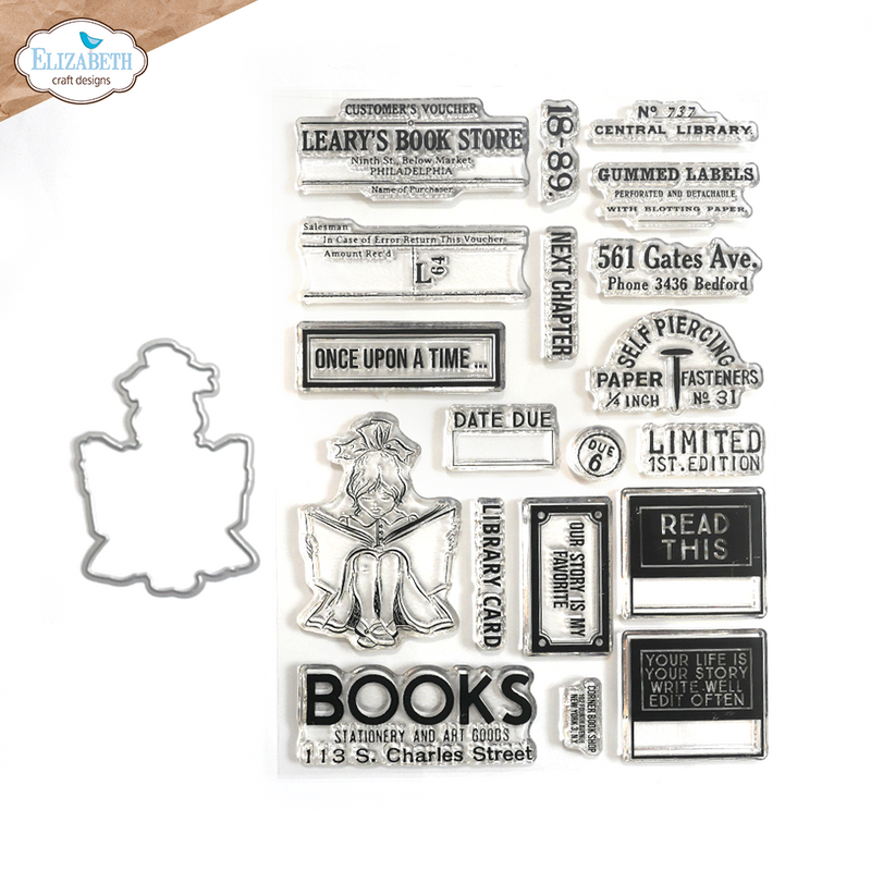 Elizabeth Craft Designs Stamp & Die Set -  The Boodstore, CSD374