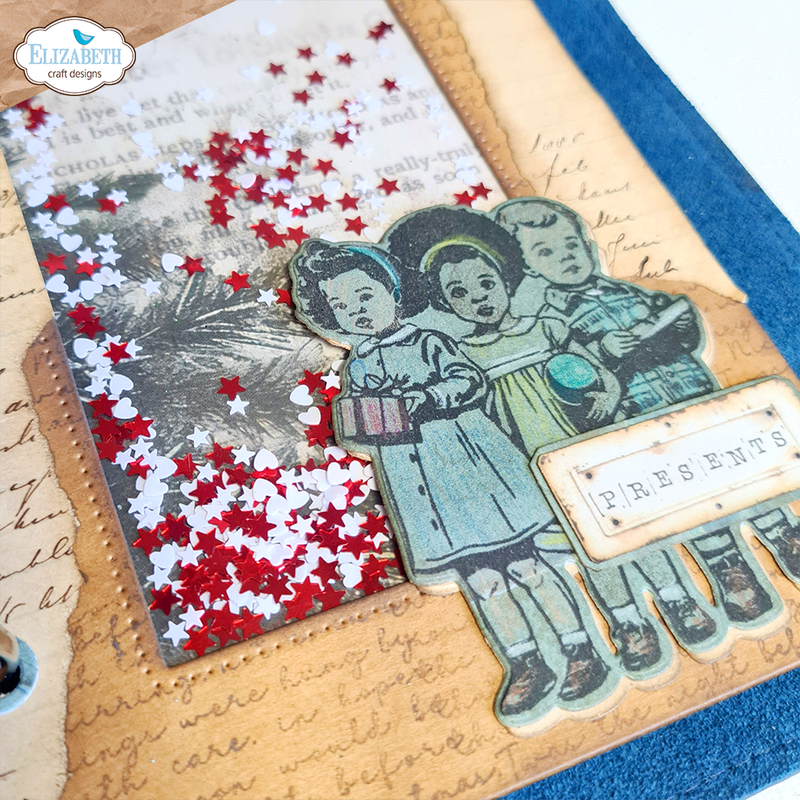 Elizabeth Craft Designs Stamp & Die Set - Magical Moments, CSD381