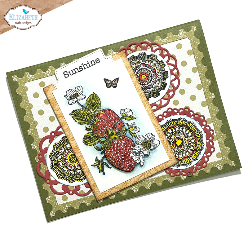 Elizabeth Craft Designs Stamp & Die Set - Small Doilies & Tabs, CSD384