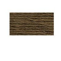 DMC 6-Strand Embroidery Cotton Floss 8.7yd- Wrought Iron (Dark Mocha Brown), DMC3781