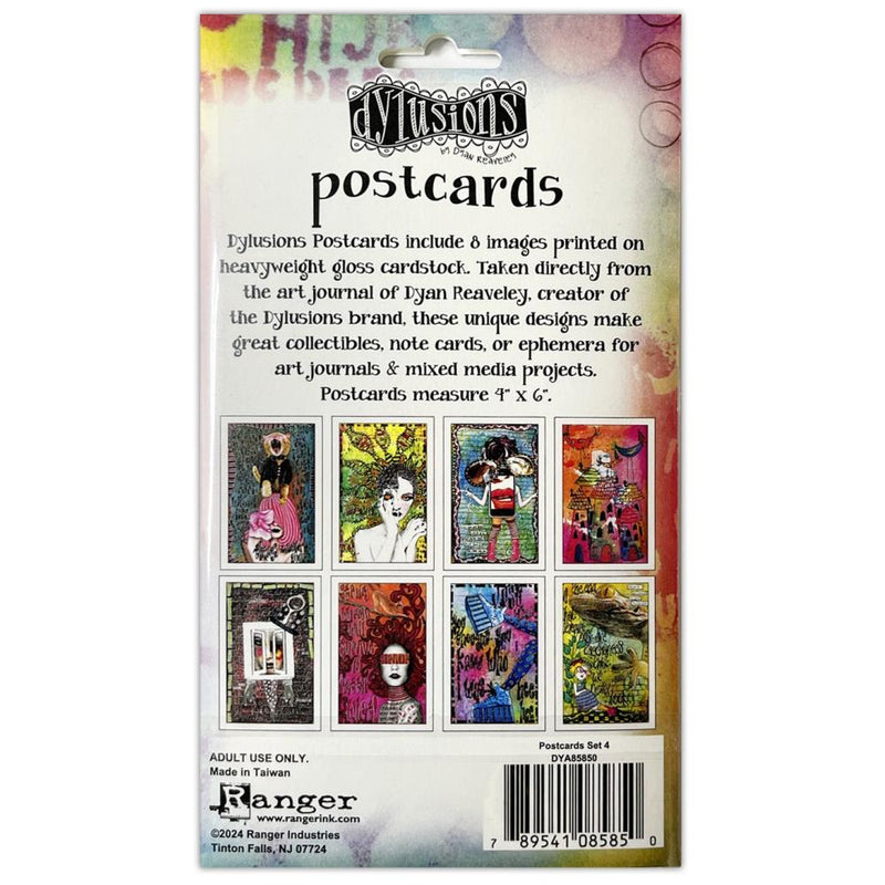 Dyan Reavley's Dylusions - Postcards, DYA85850