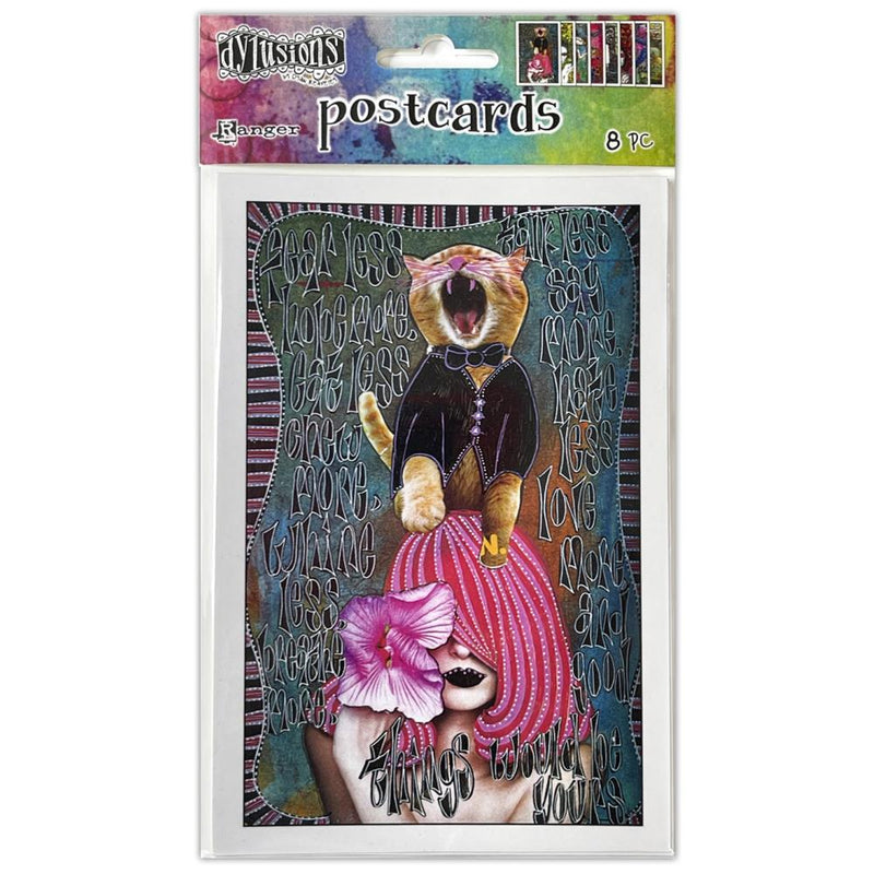 Dyan Reavley's Dylusions - Postcards, DYA85850