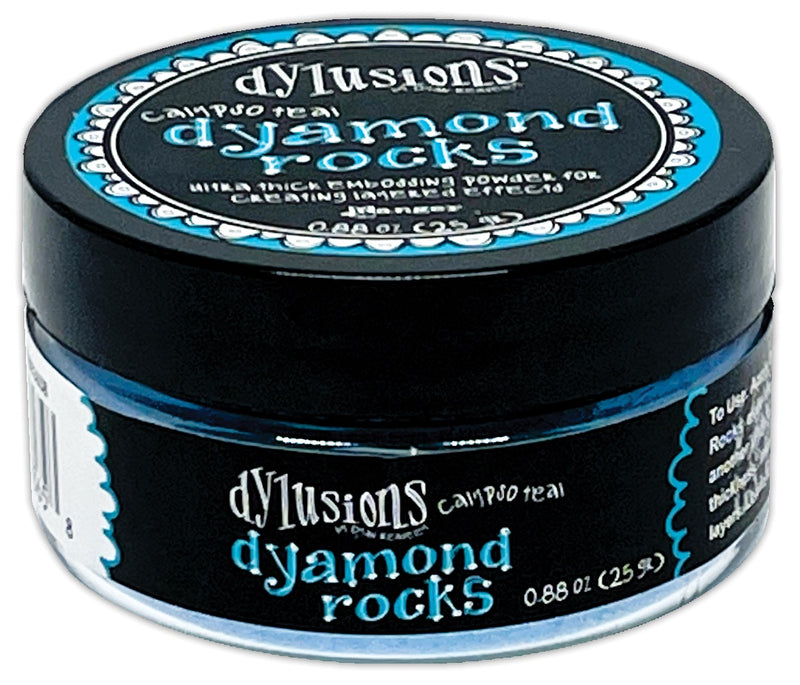 Dyan Reaveley Dylusions Dyamond Rocks - Calypso Teal, DYM83658