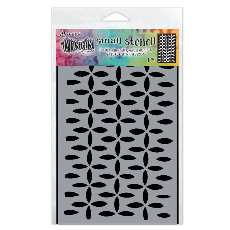 Dyan Reaveley's Dylusions Stencil, Small 5x8 - Retro Grid, DYS85164