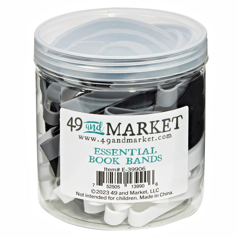 49 And Market Essential Book Bands Neutral 24/Pkg, E39906