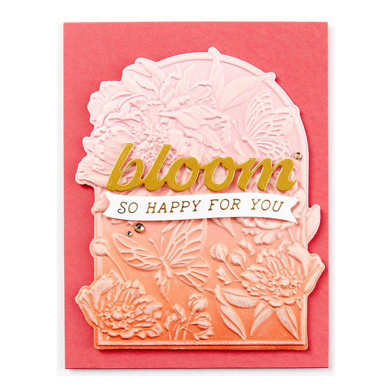 Spellbinders3D Emboss & Cut Folder - Floral For You, E3D-082