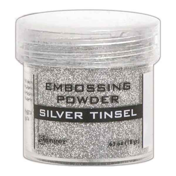 Ranger - Embossing Powder - Silver Tinsel, EPJ60437