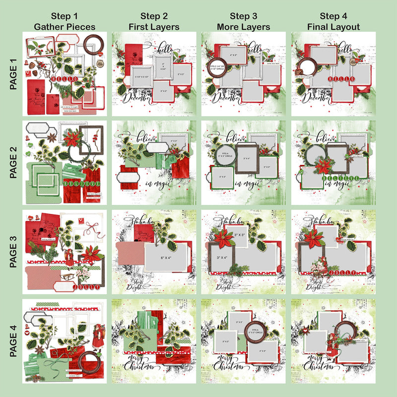 49 & Market - Page Kit - Evergreen Season, ES-28454