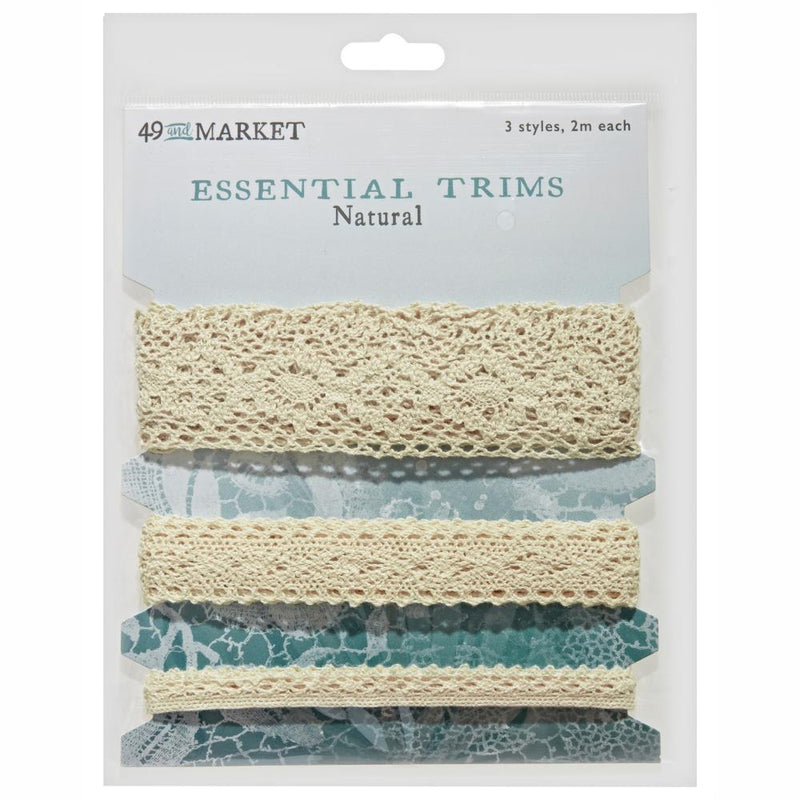 49 & Market Collection Essential Trims - Natural, ET24098