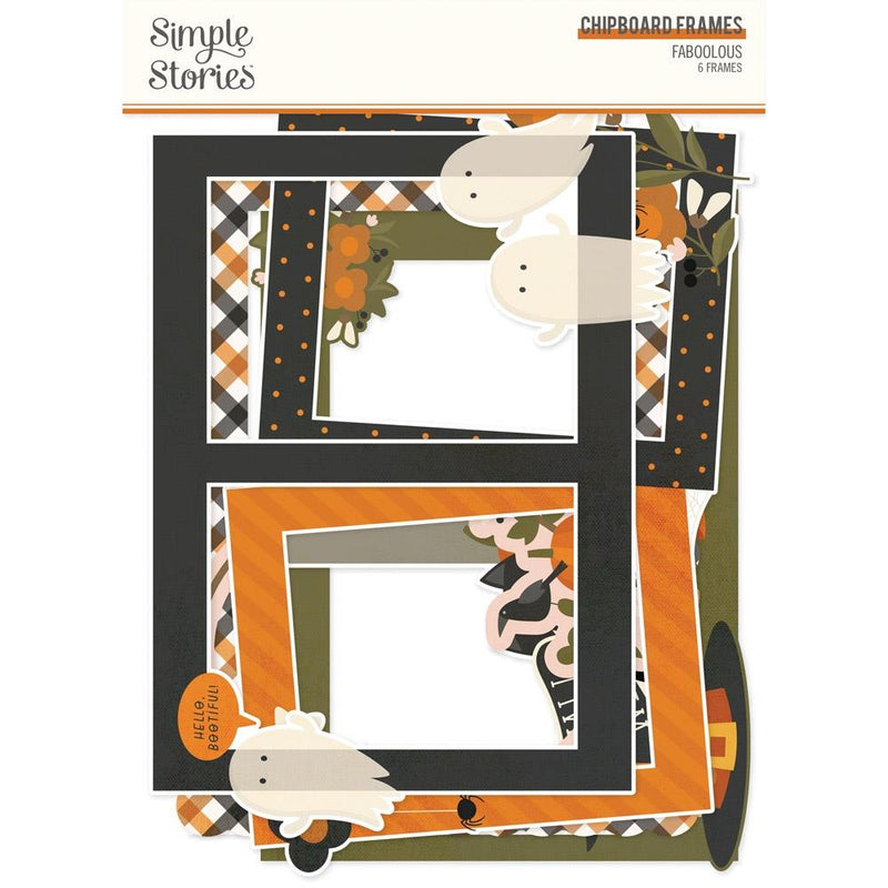 Simple Stories - FaBOOlous - Chipboard Frames, FB20921