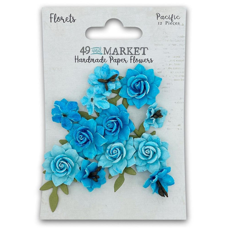 49 and Market Paper Flowers - Florets - Pacific, FF-40445