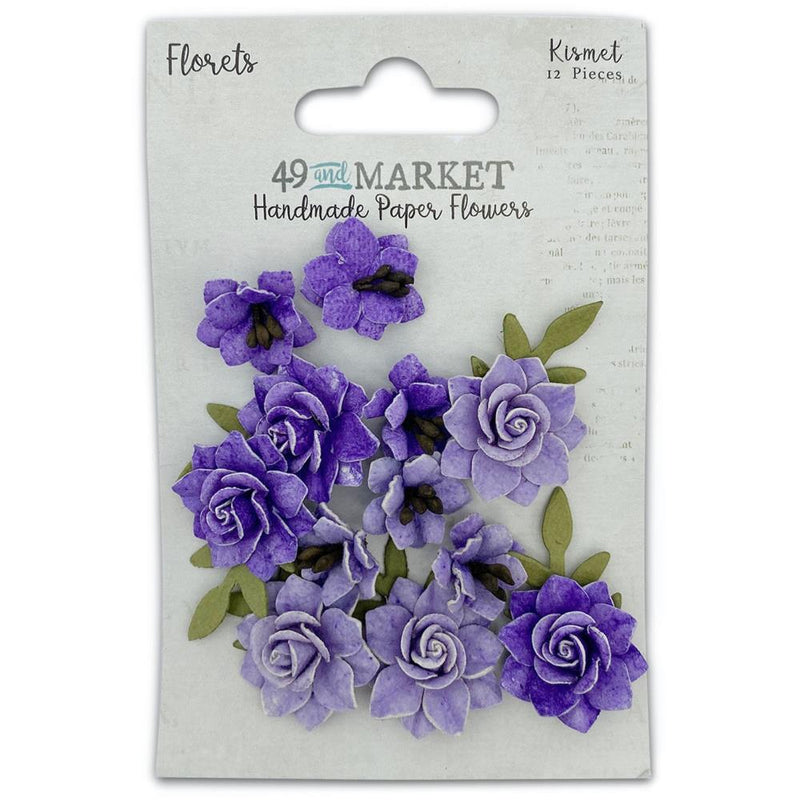 49 and Market Paper Flowers - Florets - Kismet, FF-40452