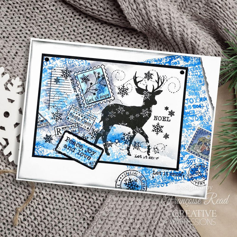 Creative Expressions Craft Dies - Winter Reindeer, FRS1013