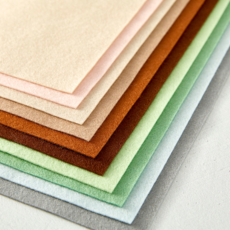 Spellbinders Merino Wool Felt Sheets - Neutral Collection, FS-002