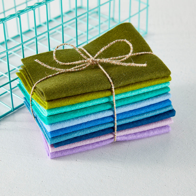 Spellbinders Merino Wool Felt Sheets - Cool Collection, FS-003