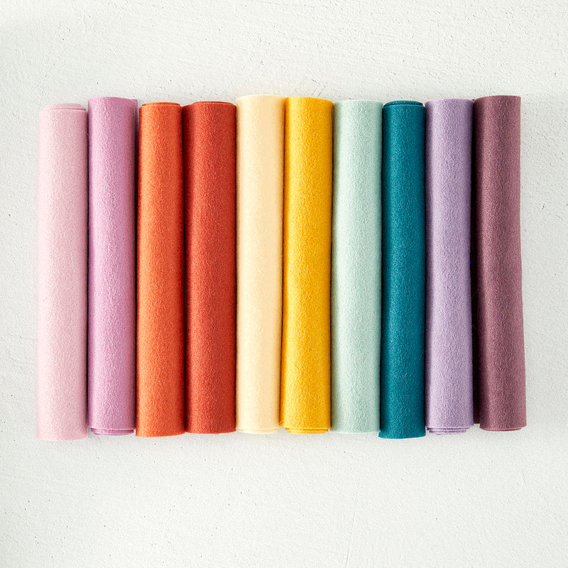 Spellbinders Merino Wool Felt Sheets - Trend Collection, FS-005