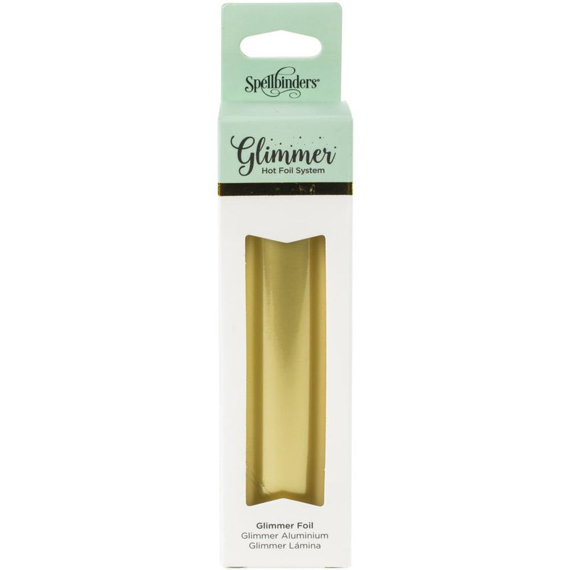 Spellbinders Glimmer Hot Foil 1 Roll - Matte Gold, GLF 002