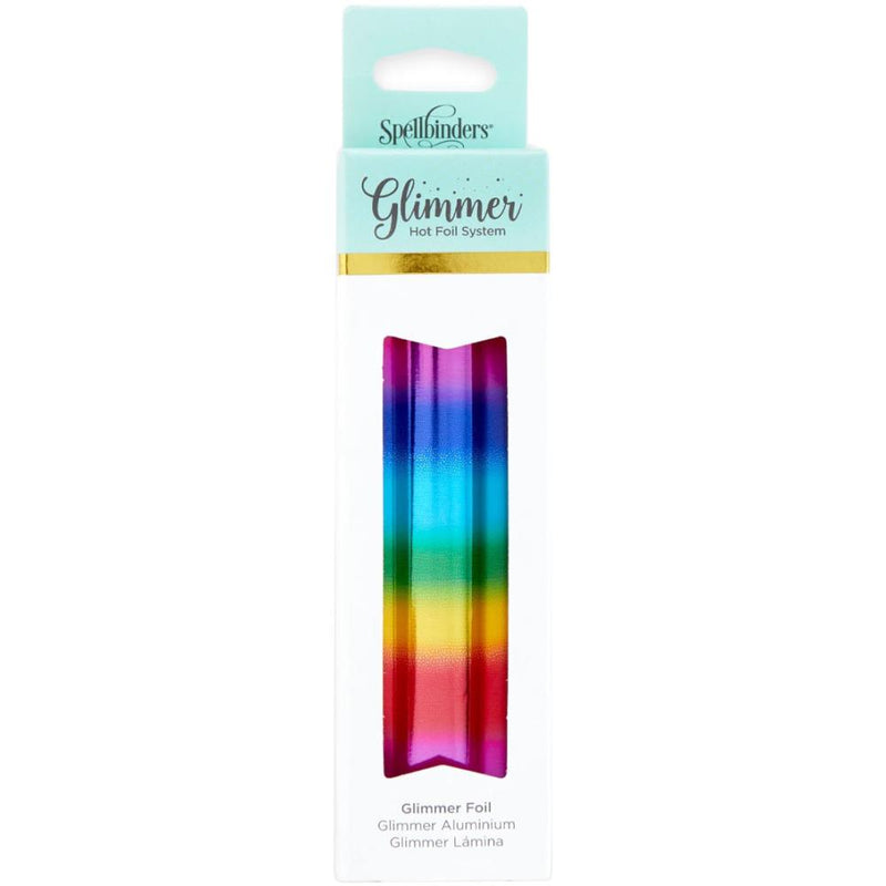 Spellbinders Glimmer Hot Foil 1 Roll - Rainbow, GLF-042