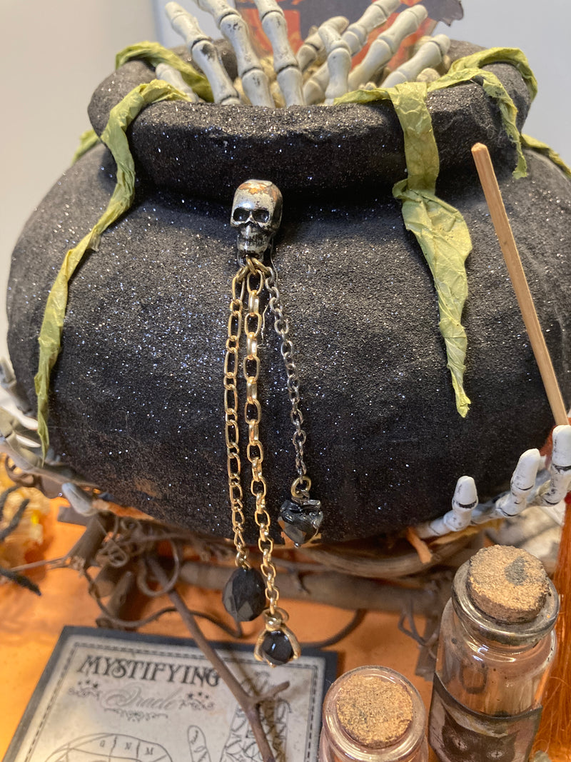 Handmade Treasure - Witch's Cauldron Decor Piece with Mini Album, HTWC