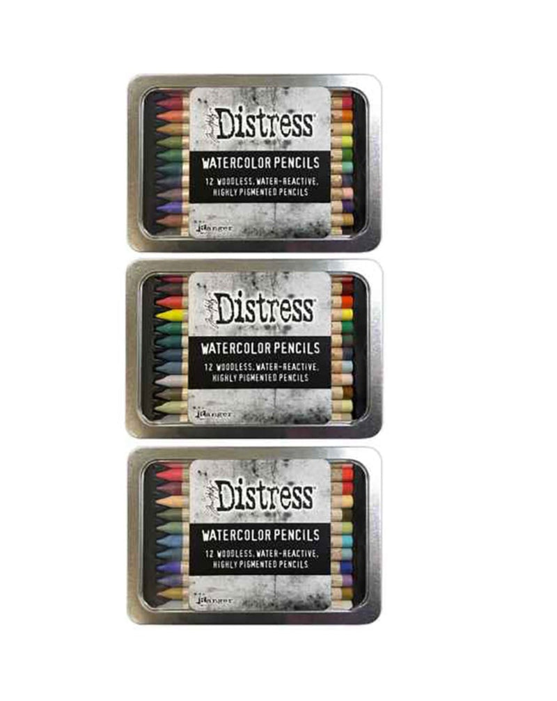 Tim Holtz Distress Watercolor Pencils Sets #4, #5, & #6 - I Want It All, TDH-ALL456