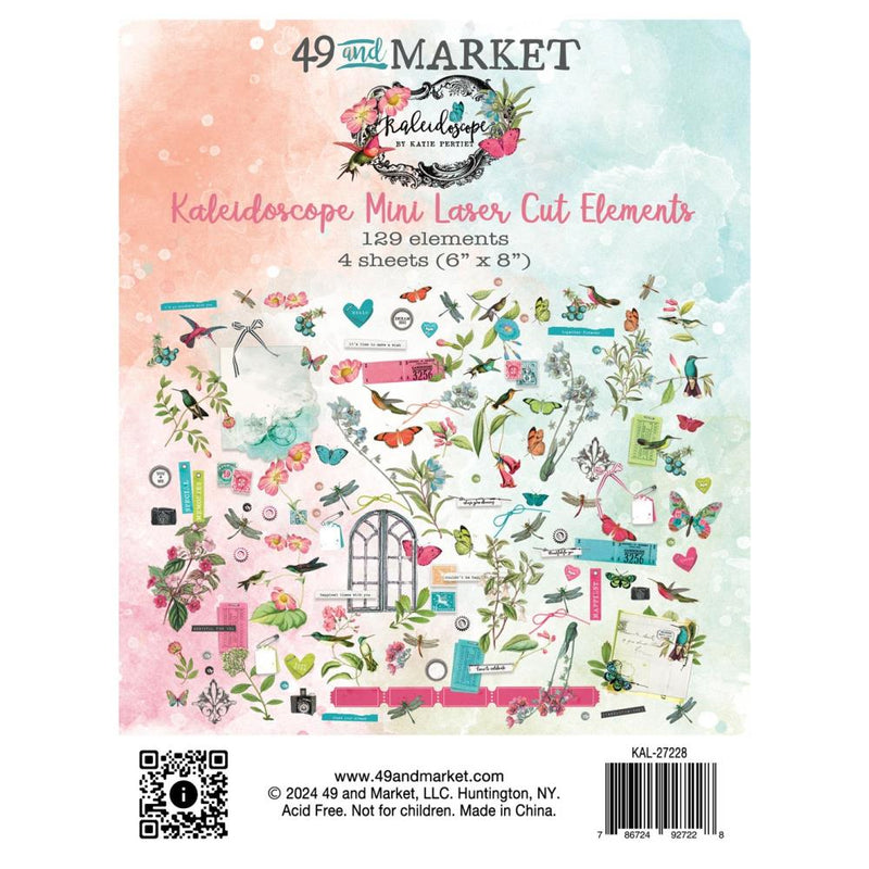 49 & Market Mini Laser Cut Elements - Kaleidoscope, KAL27228