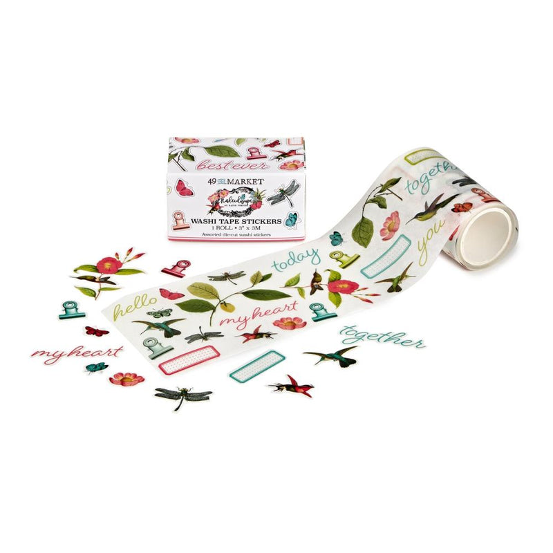 49 & Market Washi Tape Stickers Roll - Kaleidoscope, KAL27310