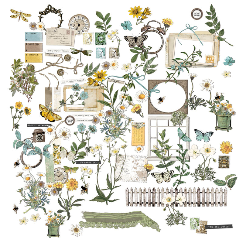 49 & Market Mini Laser Cut Elements - Krafty Garden, KG26641