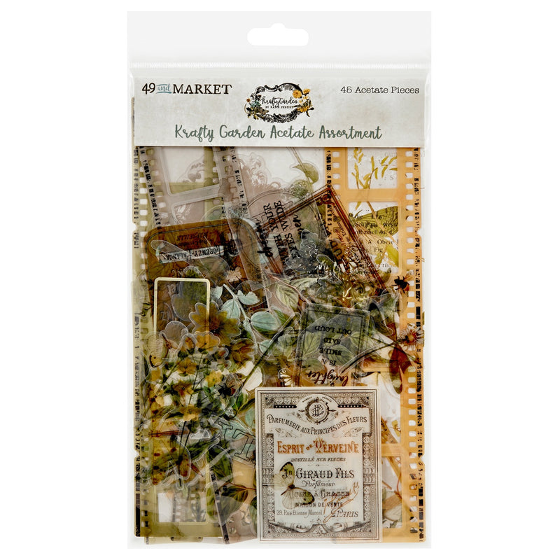 49 & Market Acetate Assortment - Krafty Garden, KG26665