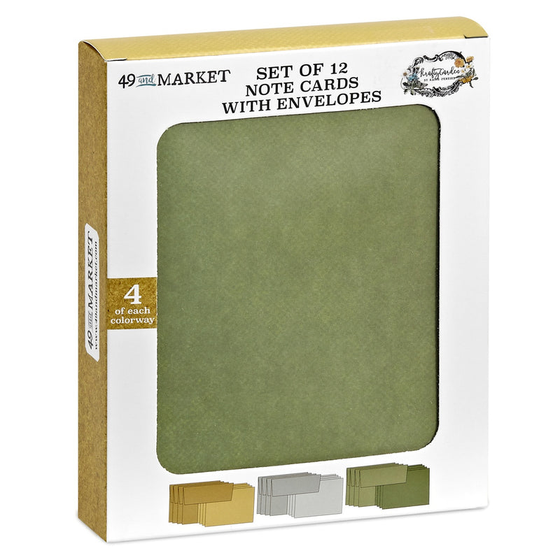 49 & Market Note Card & Envelope Set - Krafty Garden, KG26719