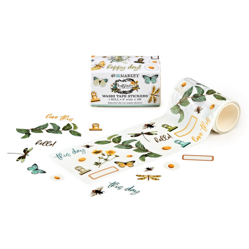 49 & Market Washi Tape Stickers - Krafty Garden, KG26733