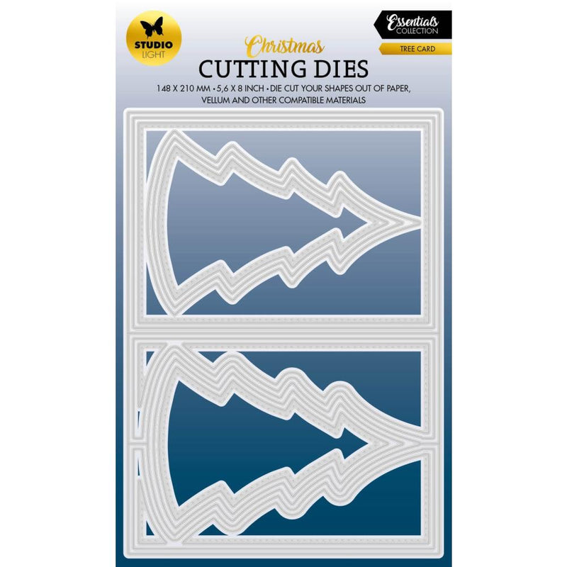 Studio Light Essentials Cutting Die Set - Tree Card, LESCD563