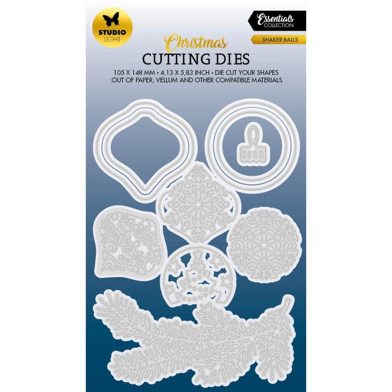 Studio Light Essentials Cutting Die Set - Shaker Balls, LESCD569