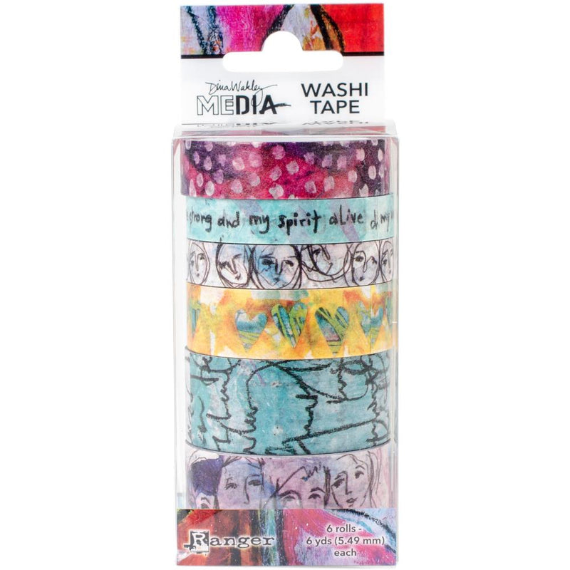 Dina Wakley Media Washi Tape - Set