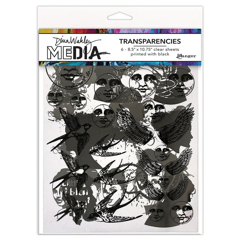 Dina Wakley MEdia Transparencies - Focals Set 2, MDA82828