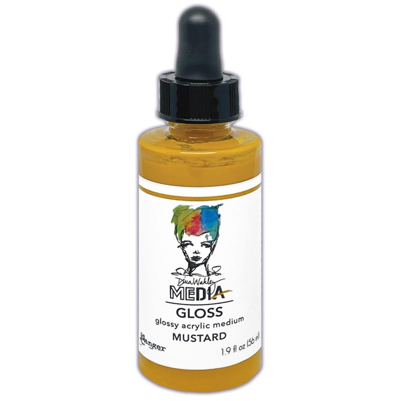 Dina Wakley MEdia - Gloss Dropper - Mustard, MDO86970