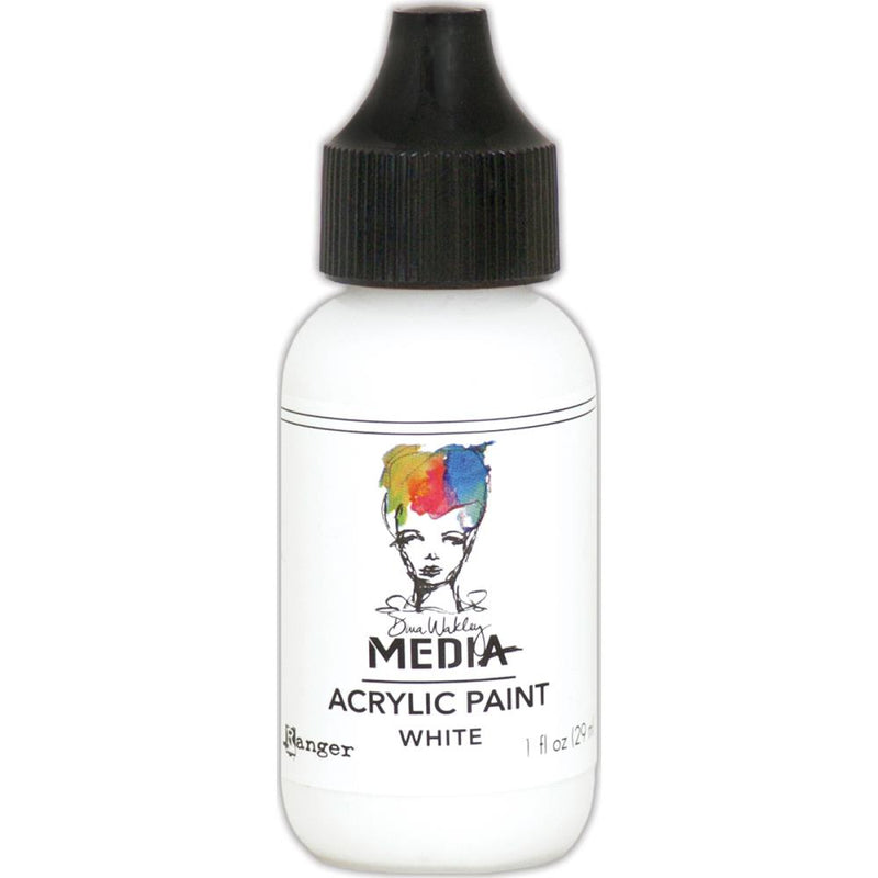 Dina Wakley Media Acrylic Paint 1oz, - White, MDQ54122