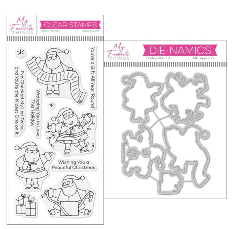 My Favorite Things  Nicest on the List Stamp & Die-namics Sets, CS-834/MFT-2646