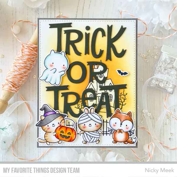 My Favorite Things JB Delightful Halloween Stamp & Die-namics Sets, JB-004/MFT2596 Retired