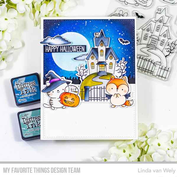 My Favorite Things JB Delightful Halloween Stamp & Die-namics Sets, JB-004/MFT2596 Retired