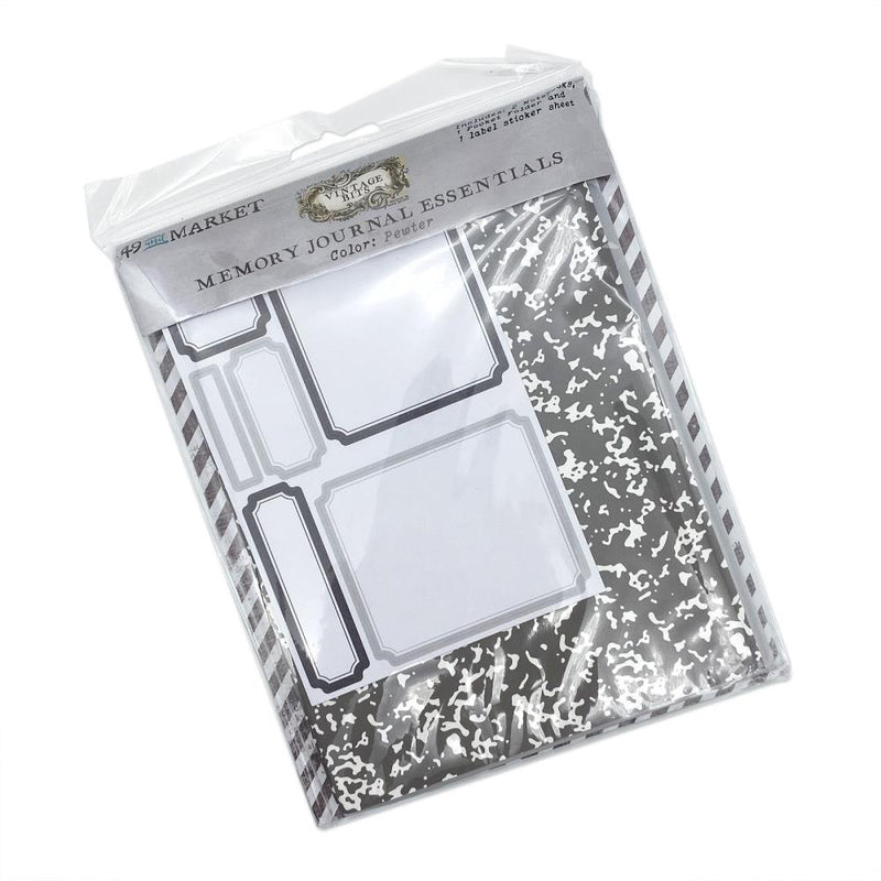 49 And Market Memory Journal Essentials - Pewter, MJ-38381