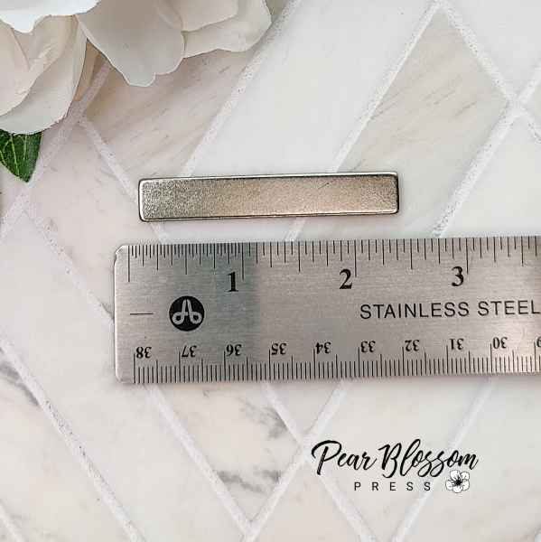 Pear Blossom Press - Neodymium Magnet - Bar, PBPNMB