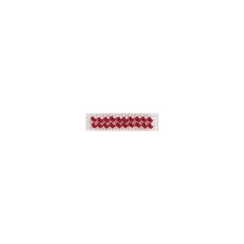 Mill Hill Petite Glass Beads 2mm 1.6g - Rich Red, PGBD42043